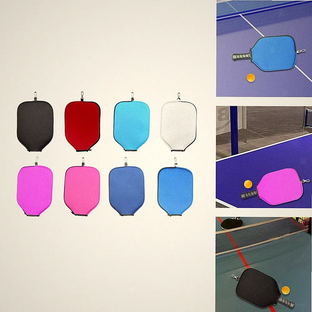 Pickleball-Schlägerhülle mit Reißverschluss, Schlägerschutz für das Trainin