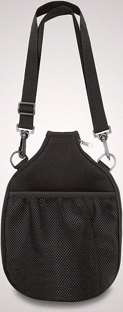 Pickleball-Schlägerhülle mit Schultergurt und Netztasche, Schlägerhülle, Schläge