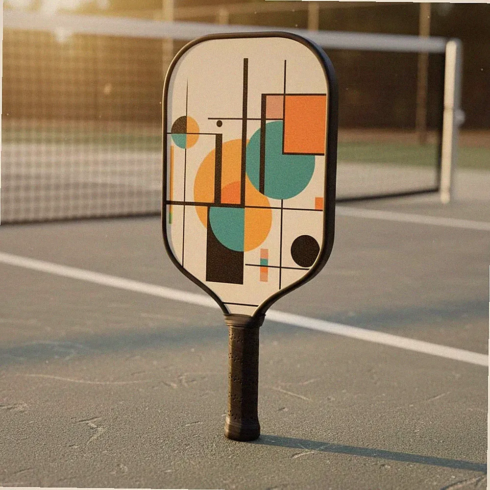 Pickleball-Schlägerset aus Kohlefaser Leicht Sportartikel Vibrationsarm