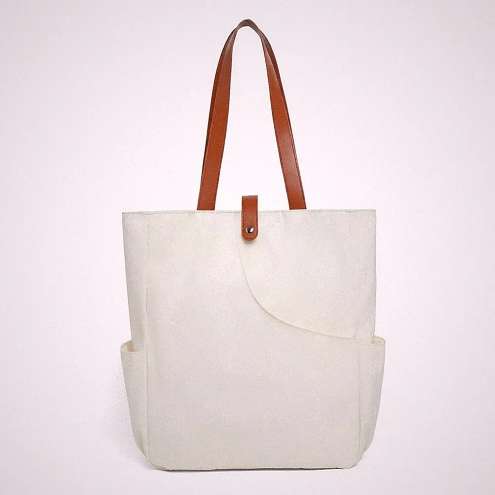 pickleball-schlägertasche großes fassungsvermögen canvas tote bag leicht
