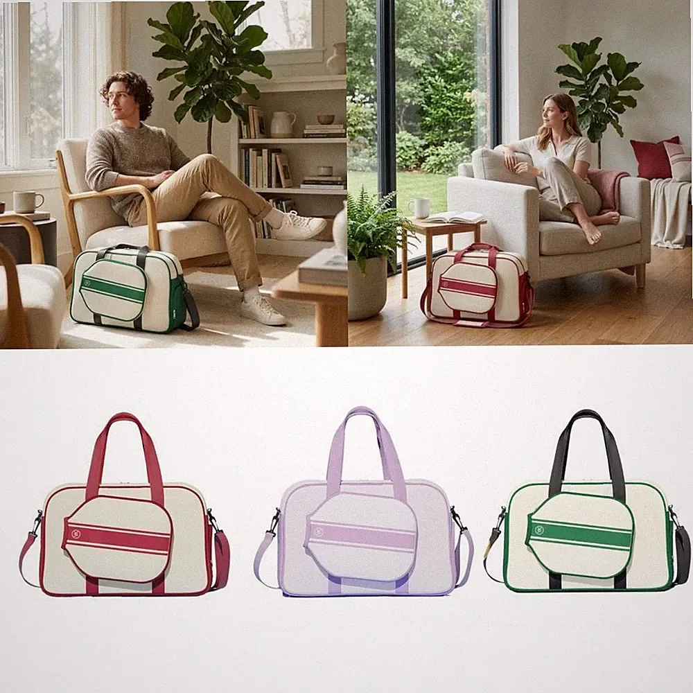 Pickleball Schlägertasche, leicht, tragbar, modisch, für Damen