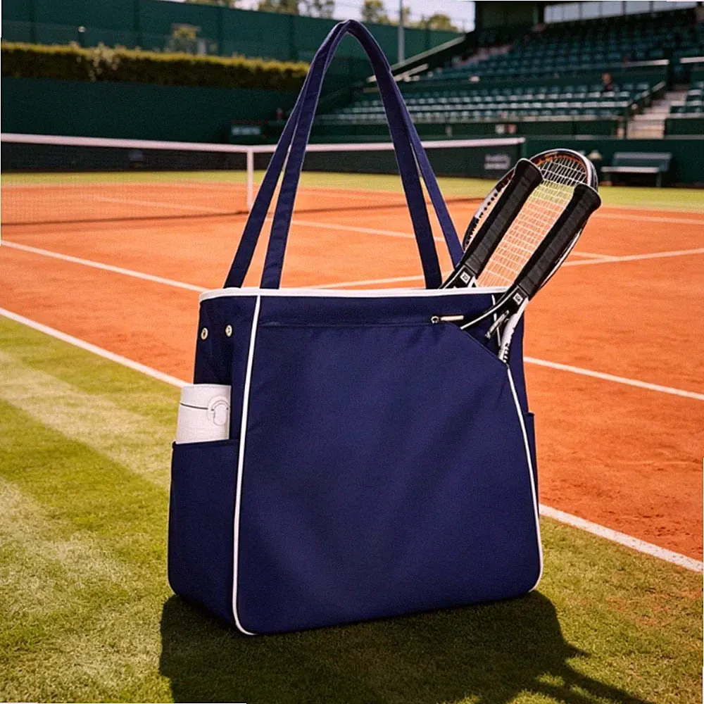 pickleball Schlägertasche mehrere Fächer tragbare Tennistasche für Tennisplatz