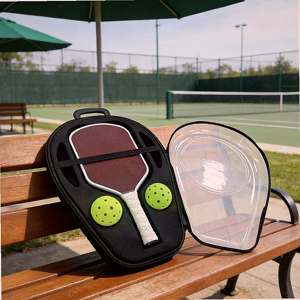 Pickleball-Schlägertasche mit Reißverschluss für Damen und Herren