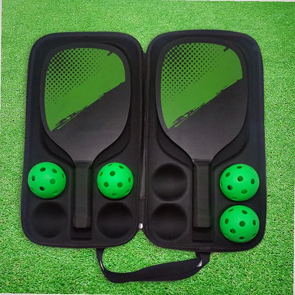 Pickleball-Schlägertasche mit verstellbarem Riemen. Praktische