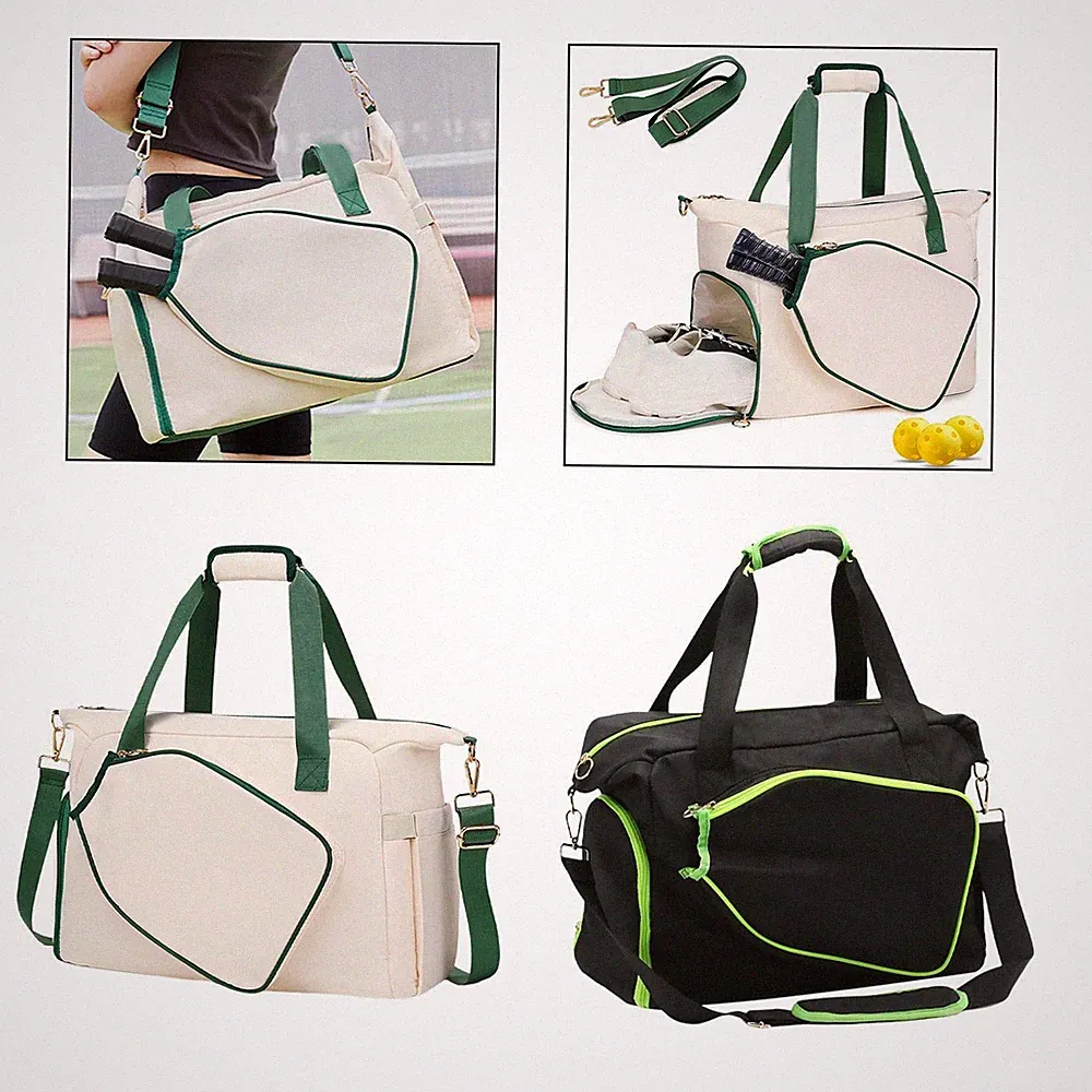 Pickleball-Schlägertasche, Pickleball-Tasche, Handtasche mit Schultergurt