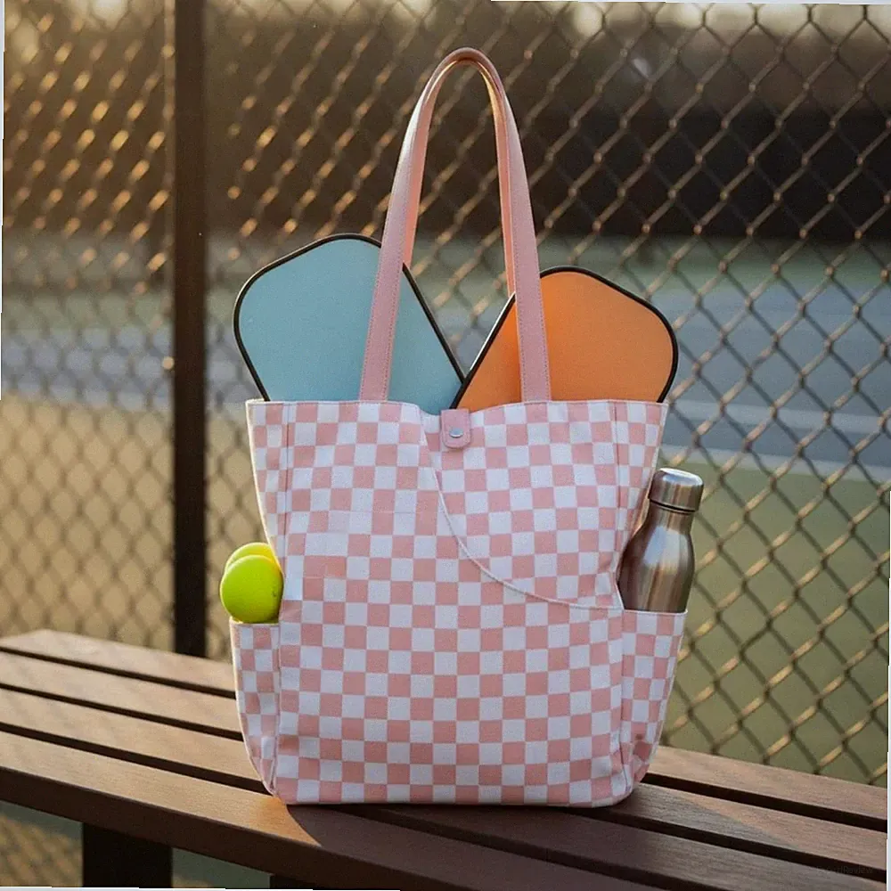Pickleball-Schlägertasche praktische Außentaschen Tennis-Schlägertasche