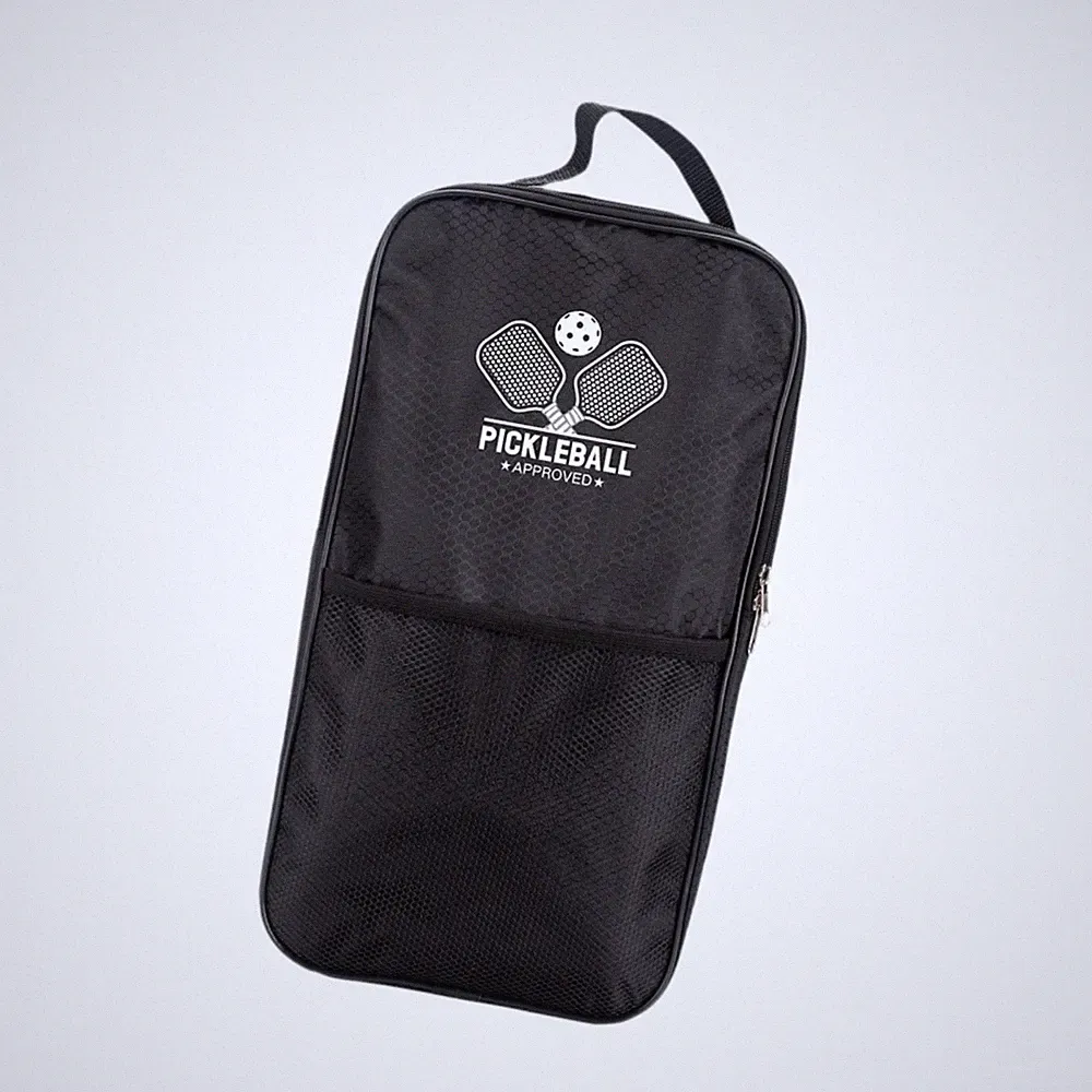 Pickleball-Schlägertasche, robust, mit Netztasche für 2 Schläger, leichte