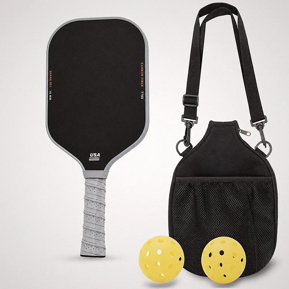 Pickleball-Set 16mm Schlägerset leicht für Anfänger