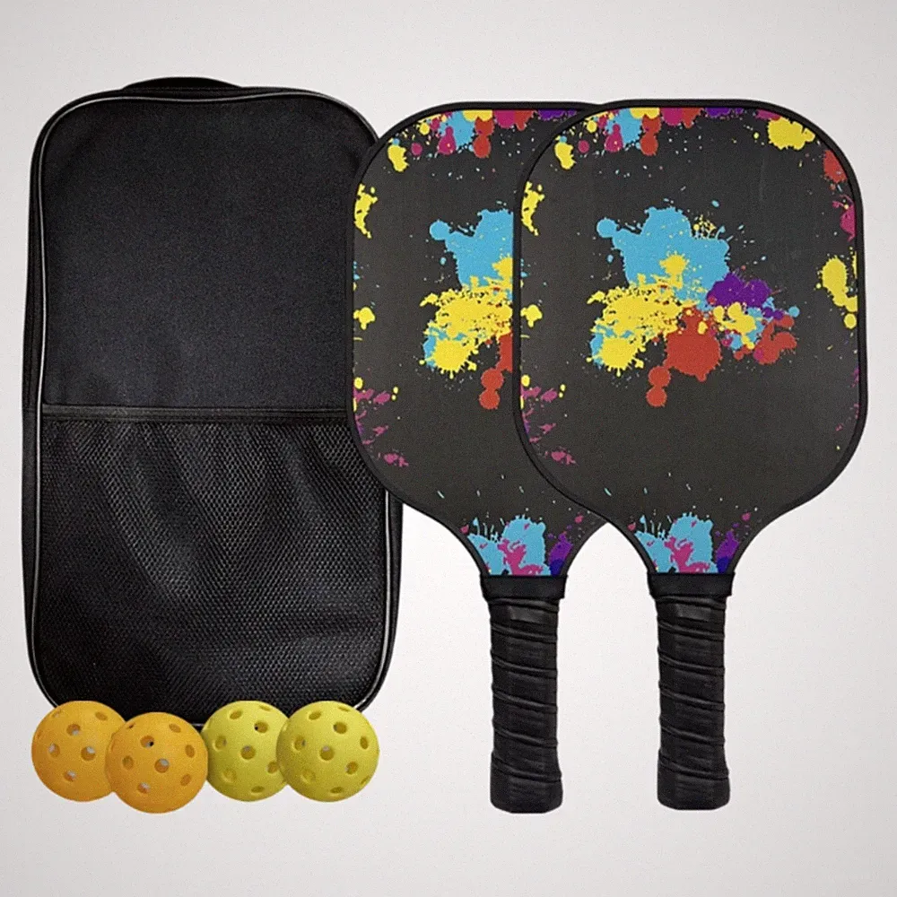 Pickleball-Set 2 Schläger Leichtgewicht Schlägerset leicht für Anfänger