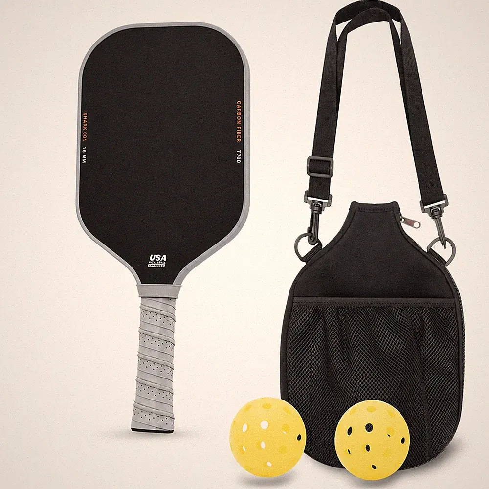 Pickleball-Set leicht Pickleball-Schläger schweißabsorbierend für Freizeit