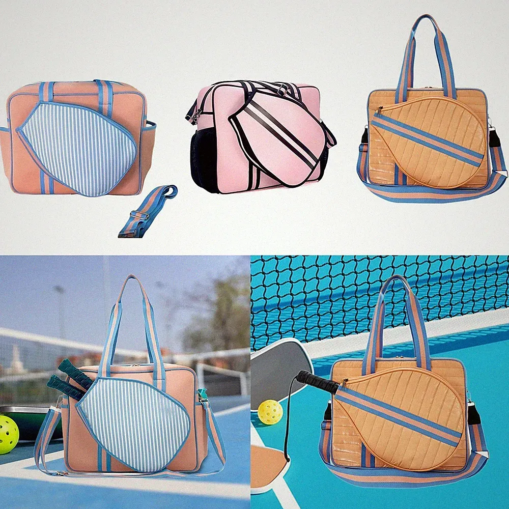 Pickleball-Tasche, Badminton-Tasche, große Kapazität, leichte Schlägertasche