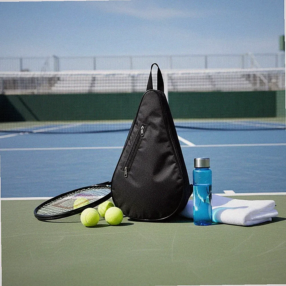 Pickleball Tasche Schulterriemen Tennisschlägertasche Mehrere Fächer