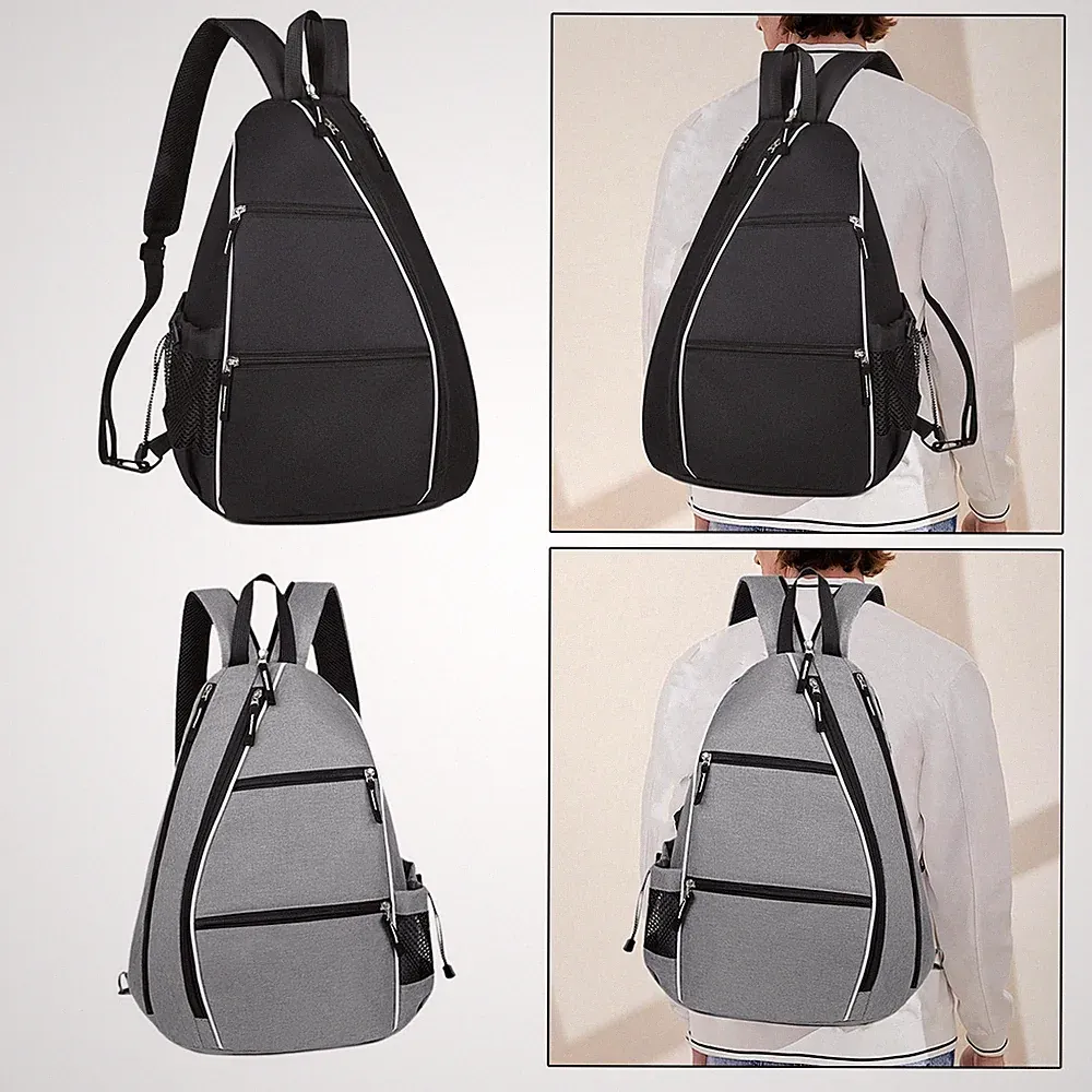 Pickleball Tasche Tennis Crossbody Rucksack Badminton Schläger Geschenk