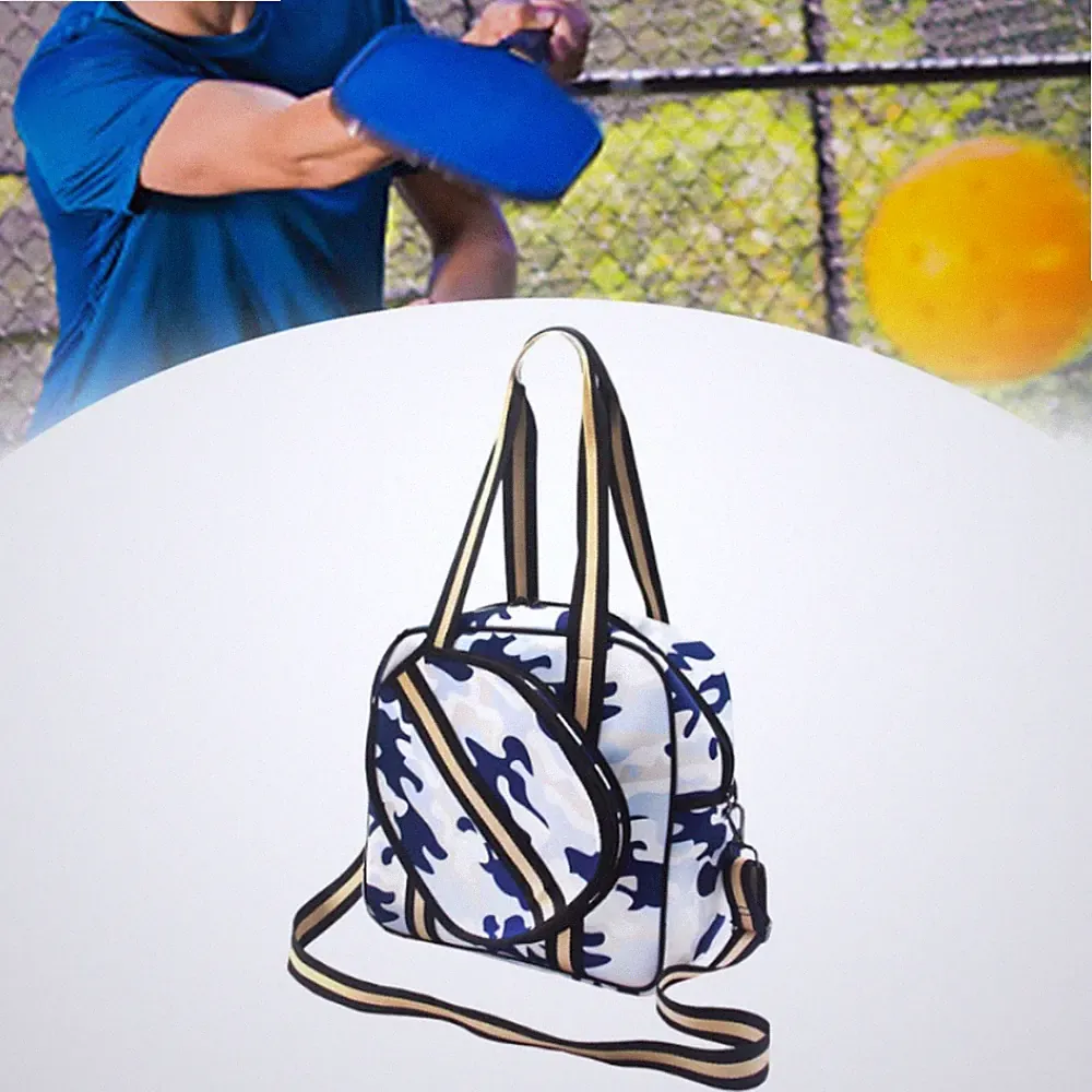 Pickleball Tote mit Schläger/Paddel Halter Handtasche Pickleball Schläger