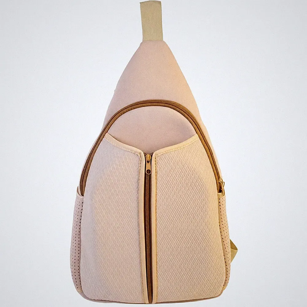 Schlägertasche mit verstellbarem Schultergurt kompakt Pickleball-Tasche tragbar