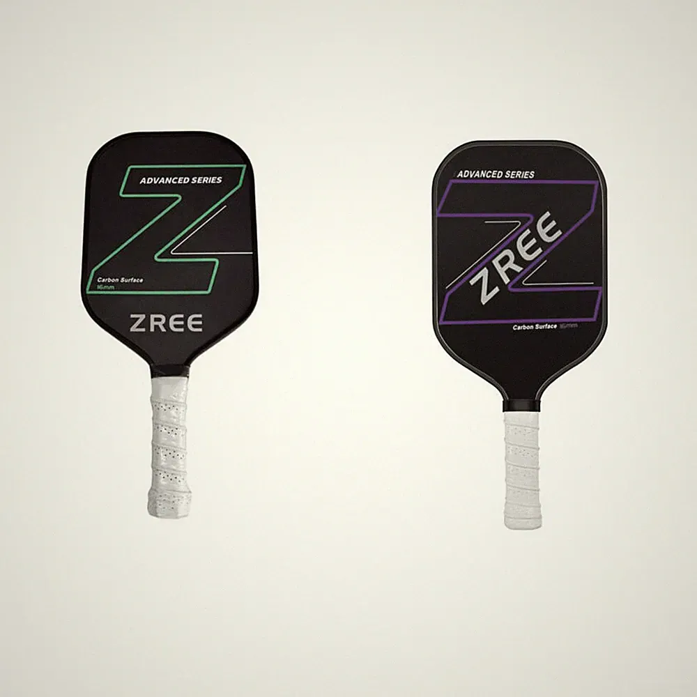 Sports PRO Pickleball Schläger – T700 Carbon Angeraute Oberfläche für Top Spin