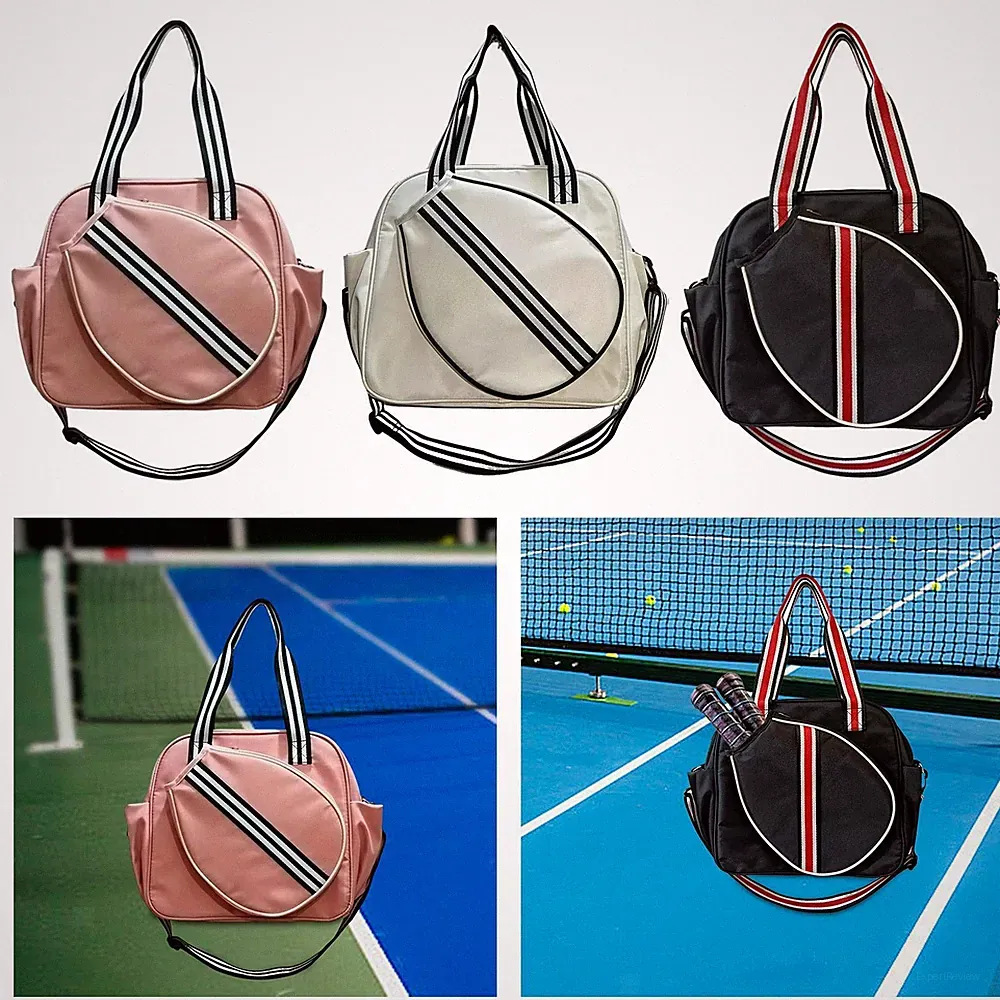 Tennistasche, Tennisschlägertasche, Pickleball Tasche mit Abnehmbarem